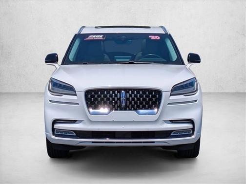 Pristine White Metallic Tri-Coat 2020 Lincoln Aviator Grand Touring AWD