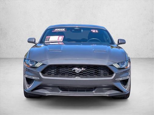 Carbonized Gray Metallic 2021 Ford Mustang EcoBoost