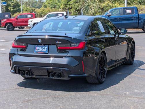 Black Sapphire Metallic 2021 BMW M3 Competition