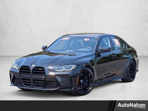 Black Sapphire Metallic 2021 BMW M3 Competition