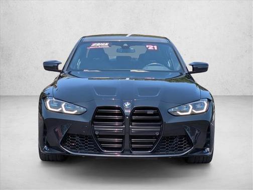 Black Sapphire Metallic 2021 BMW M3 Competition