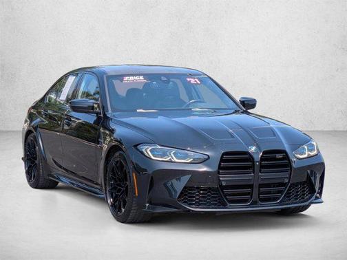 Black Sapphire Metallic 2021 BMW M3 Competition