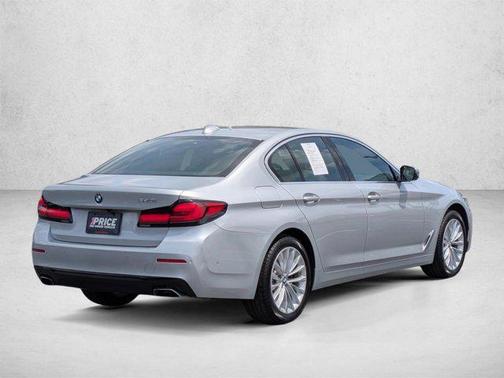 Glacier Silver Metallic 2021 BMW 540 540i