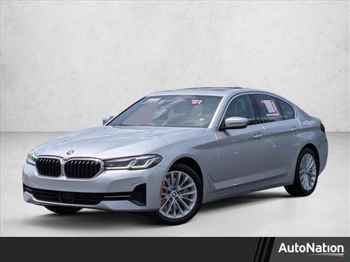 Glacier Silver Metallic 2021 BMW 540 540i