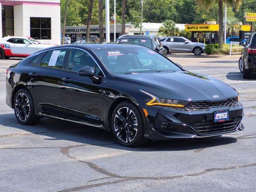Ebony Black 2021 Kia K5 GT-Line