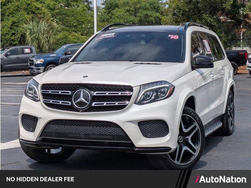 designo Diamond White Metallic 2018 Mercedes-Benz GLS 550 Base 4MATIC