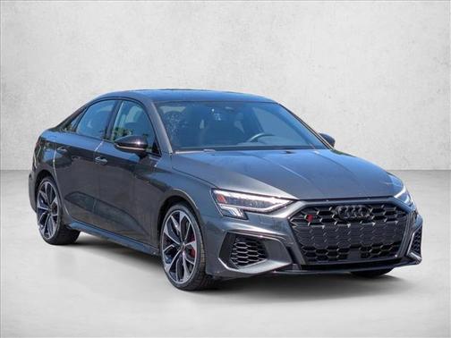 Daytona Gray Pearl Effect 2024 Audi S3 Premium Plus TFSI quattro S tronic