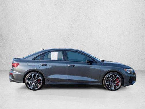 Daytona Gray Pearl Effect 2024 Audi S3 Premium Plus TFSI quattro S tronic