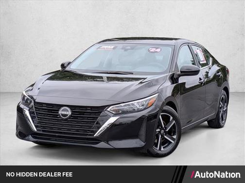 Super Black 2024 Nissan Sentra SV