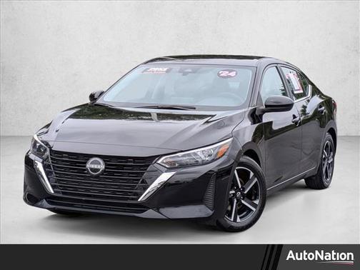 Super Black 2024 Nissan Sentra SV