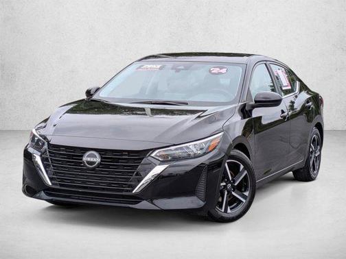Super Black 2024 Nissan Sentra SV