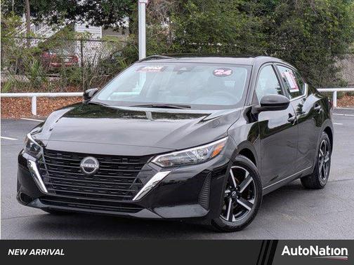 Super Black 2024 Nissan Sentra SV