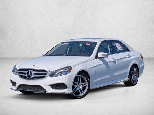 White 2016 Mercedes-Benz E-Class E 350 Sport
