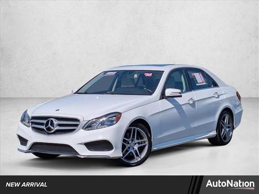 White 2016 Mercedes-Benz E-Class E 350 Sport