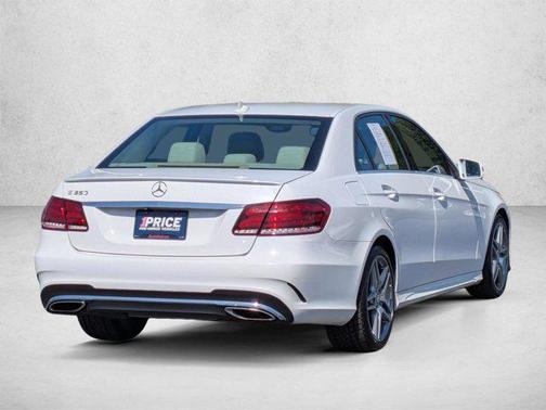 White 2016 Mercedes-Benz E-Class E 350 Sport