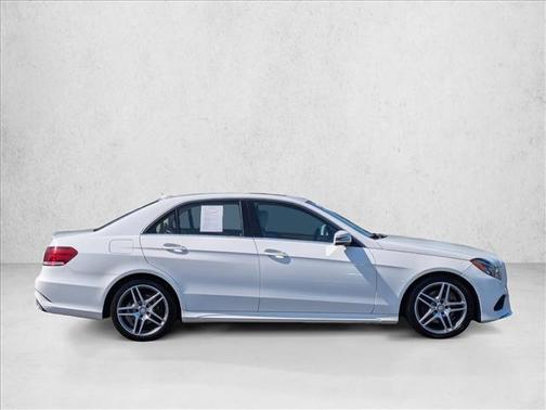 White 2016 Mercedes-Benz E-Class E 350 Sport