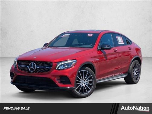 designo Cardinal Red Metallic 2018 Mercedes-Benz AMG GLC 43 4MATIC Coupe