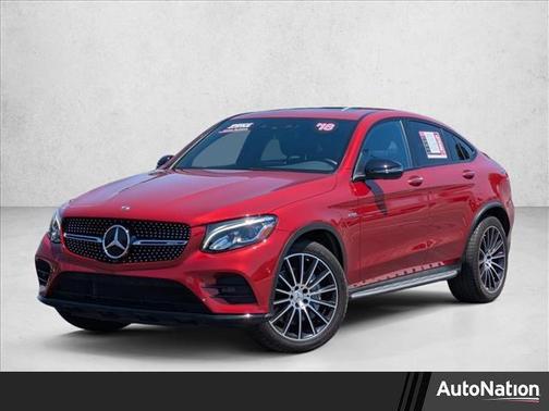 designo Cardinal Red Metallic 2018 Mercedes-Benz AMG GLC 43 4MATIC Coupe