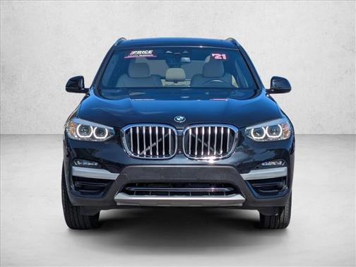 Black Sapphire Metallic 2021 BMW X3 xDrive30i