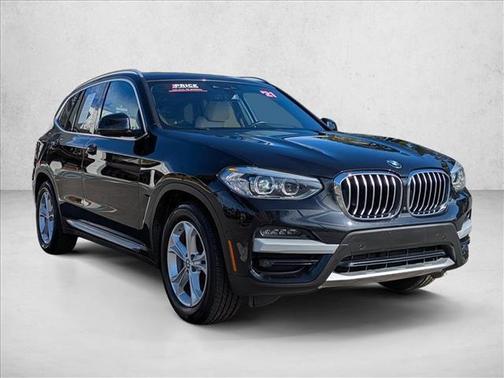Black Sapphire Metallic 2021 BMW X3 xDrive30i