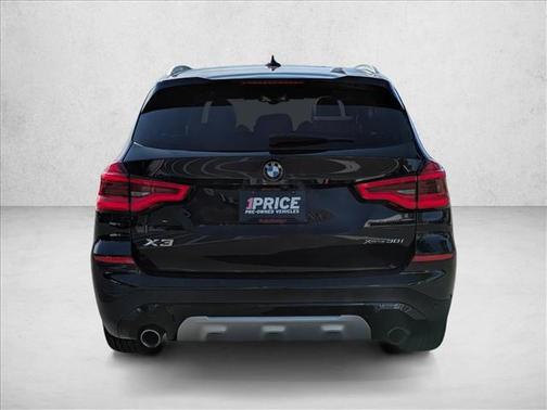 Black Sapphire Metallic 2021 BMW X3 xDrive30i