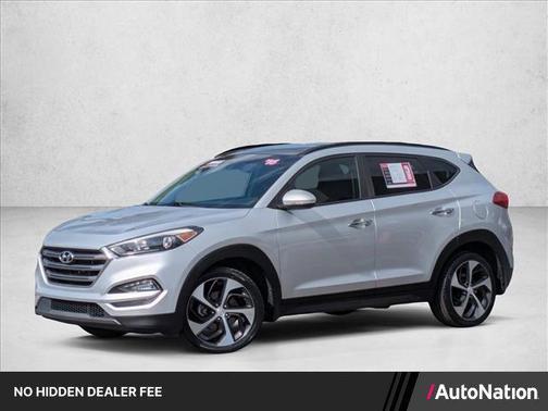 Molten Silver 2016 Hyundai TUCSON Limited