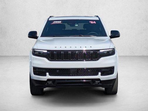 Bright White Clearcoat 2024 Jeep Wagoneer Series II Carbide 4x4