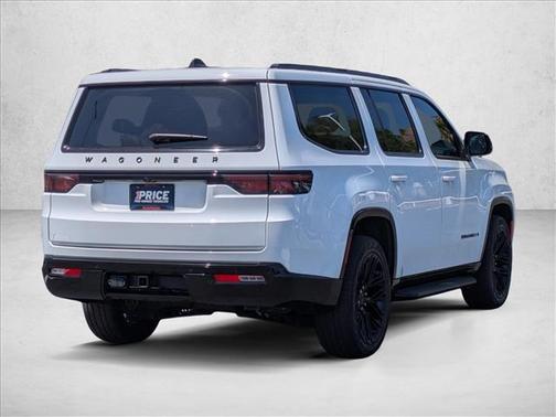 Bright White Clearcoat 2024 Jeep Wagoneer Series II Carbide 4x4