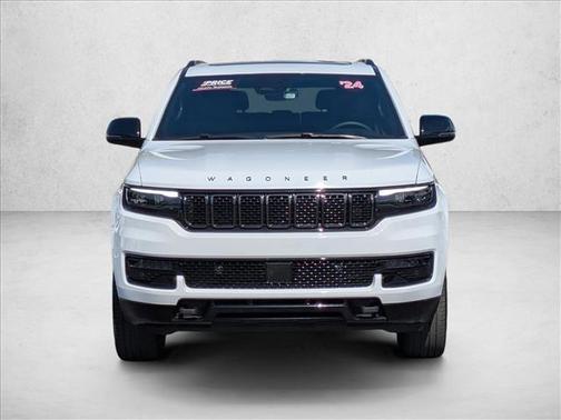 Bright White Clearcoat 2024 Jeep Wagoneer Series II Carbide 4x4
