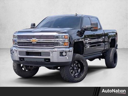 Black 2017 Chevrolet Silverado 2500 LT
