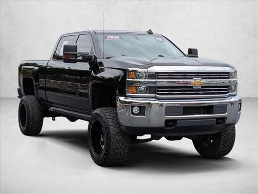 Black 2017 Chevrolet Silverado 2500 LT