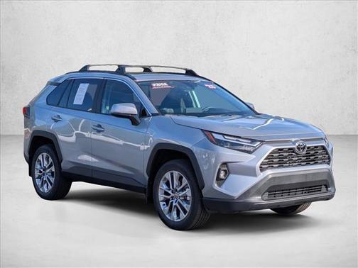 Silver Sky Metallic 2025 Toyota RAV4 XLE Premium