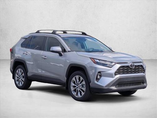Silver Sky Metallic 2025 Toyota RAV4 XLE Premium