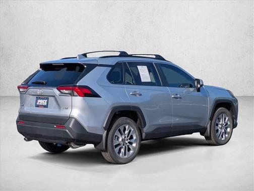 Silver Sky Metallic 2025 Toyota RAV4 XLE Premium