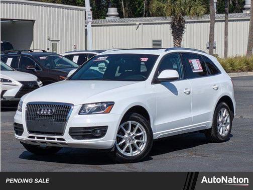 White 2012 Audi Q5 2.0T Premium Plus