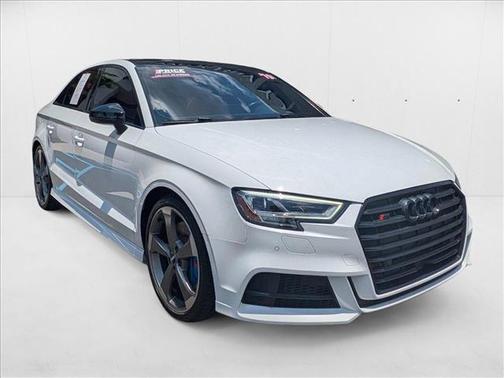 Glacier White Metallic 2019 Audi S3 2.0T Premium Plus