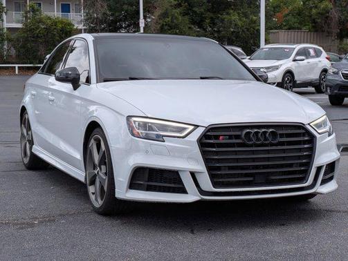 Glacier White Metallic 2019 Audi S3 2.0T Premium Plus