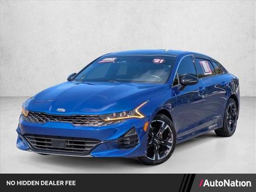 Sapphire Blue 2021 Kia K5 GT-Line