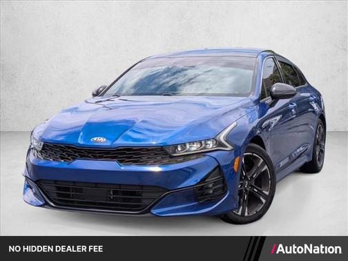 Sapphire Blue 2021 Kia K5 GT-Line