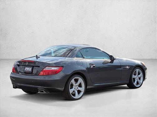 Silver/Gray 2012 Mercedes-Benz SLK-Class SLK350