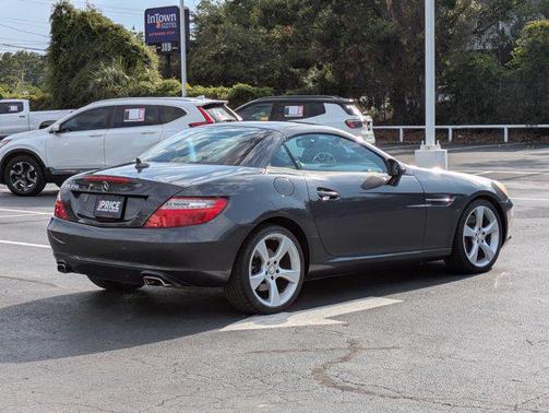 Silver/Gray 2012 Mercedes-Benz SLK-Class SLK350