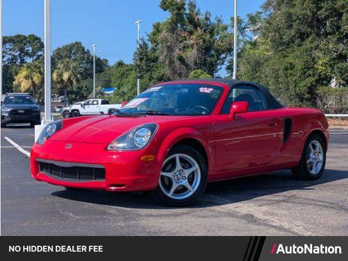 Absolutely Red 2002 Toyota MR2 2dr Conv Manual