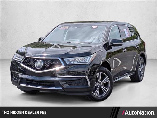 Black 2017 Acura MDX 3.5L