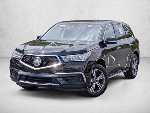Black 2017 Acura MDX 3.5L