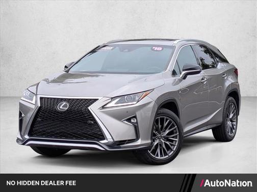 Atomic Silver 2018 Lexus RX 350 F Sport