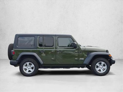 Sarge Green Clearcoat 2020 Jeep Wrangler Unlimited Sport