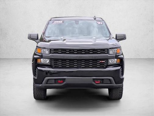 Black 2021 Chevrolet Silverado 1500 Custom Trail Boss