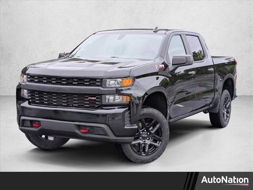 Black 2021 Chevrolet Silverado 1500 Custom Trail Boss