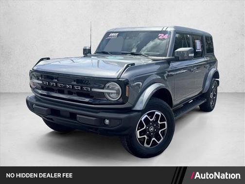Carbonized Gray Metallic 2024 Ford Bronco Outer Banks