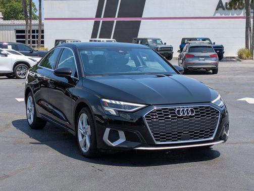 Manhattan Gray Metallic 2024 Audi A3 Premium